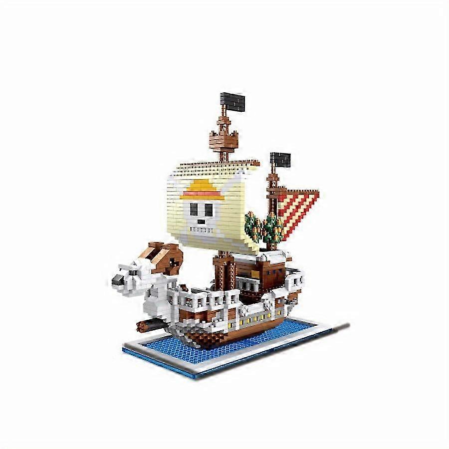 DIYナビゲーション船ビルディングブロック玩具、海賊船の装飾教育玩具、男の子と女の子のためのギフトマルチカラーオプション