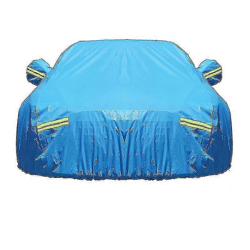 Capa de carro isolante, capa de carro à prova d'água contra neve e chuva, capa de carro grossa de veludo de algodão