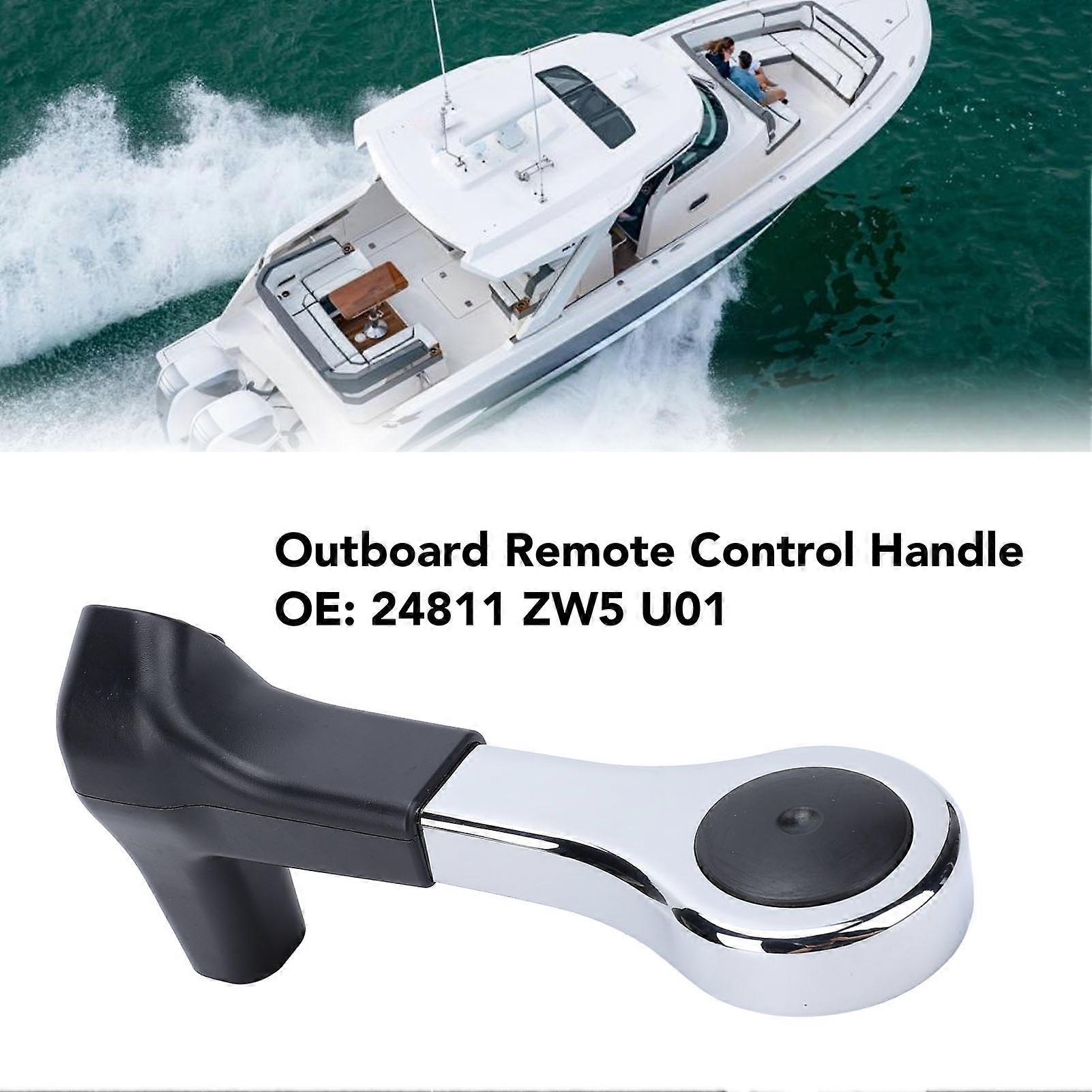 Top Mount Throttle Control Handle 24811 ZW5 U01 for Outboard Single Engine Marine Throttle Right Control Box