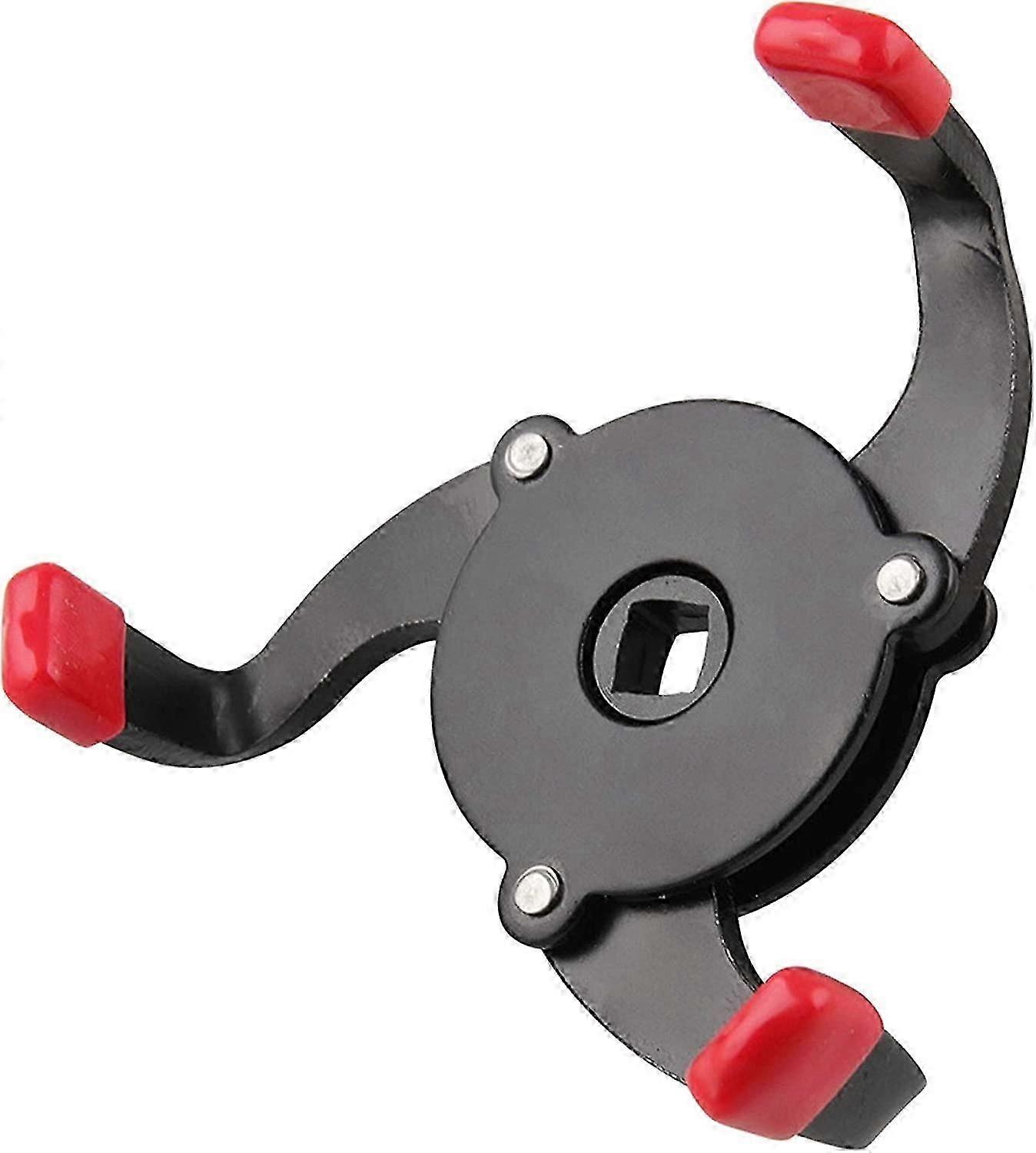 Universal Car Oil Filter Wrench 3 Jaws Rotating Handle Removable  Diameter: 60mm-95mm