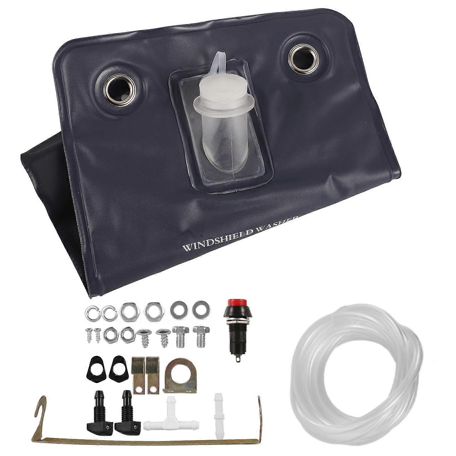 Washer Hose Compatibility Windscreen Washer Pump Assorted Color 7.00X4.50X3.00CM Vehicle Owners 1Set