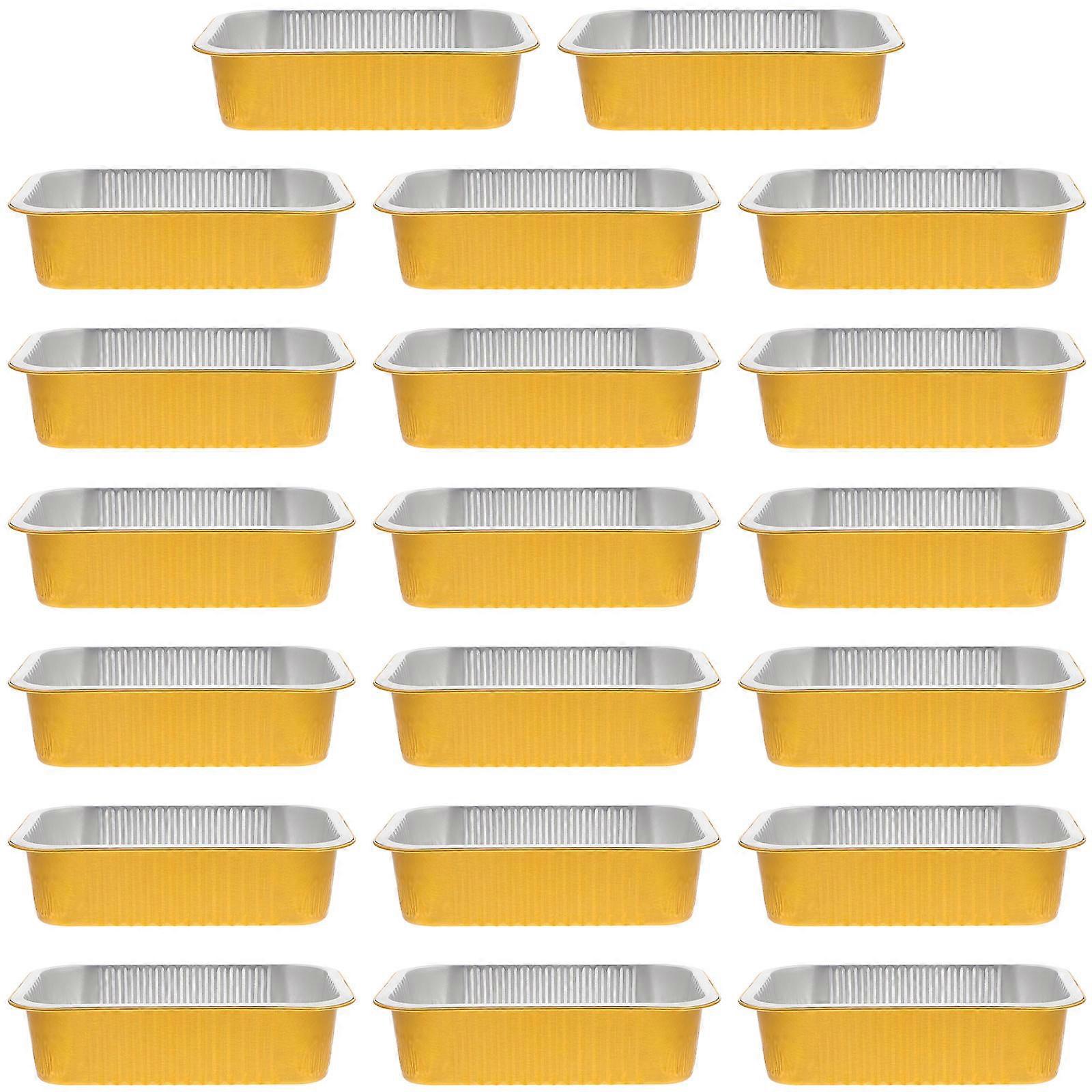 Steam Table Pan Aluminum Foil Pans For Toaster Oven And Food Container 750ml 20Pcs