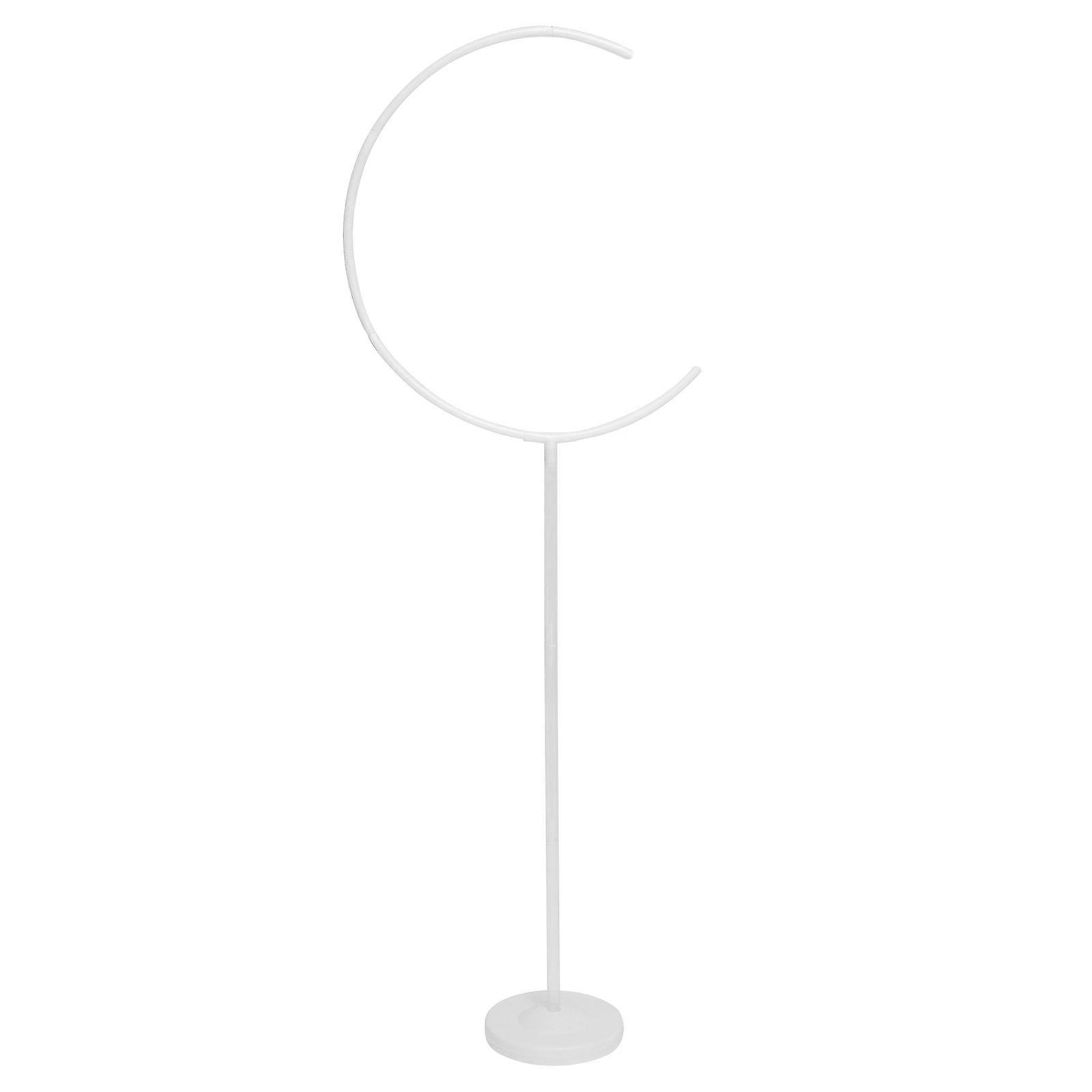 White Plastic Stand for Decoration Use Compact and Reusable 1 Set