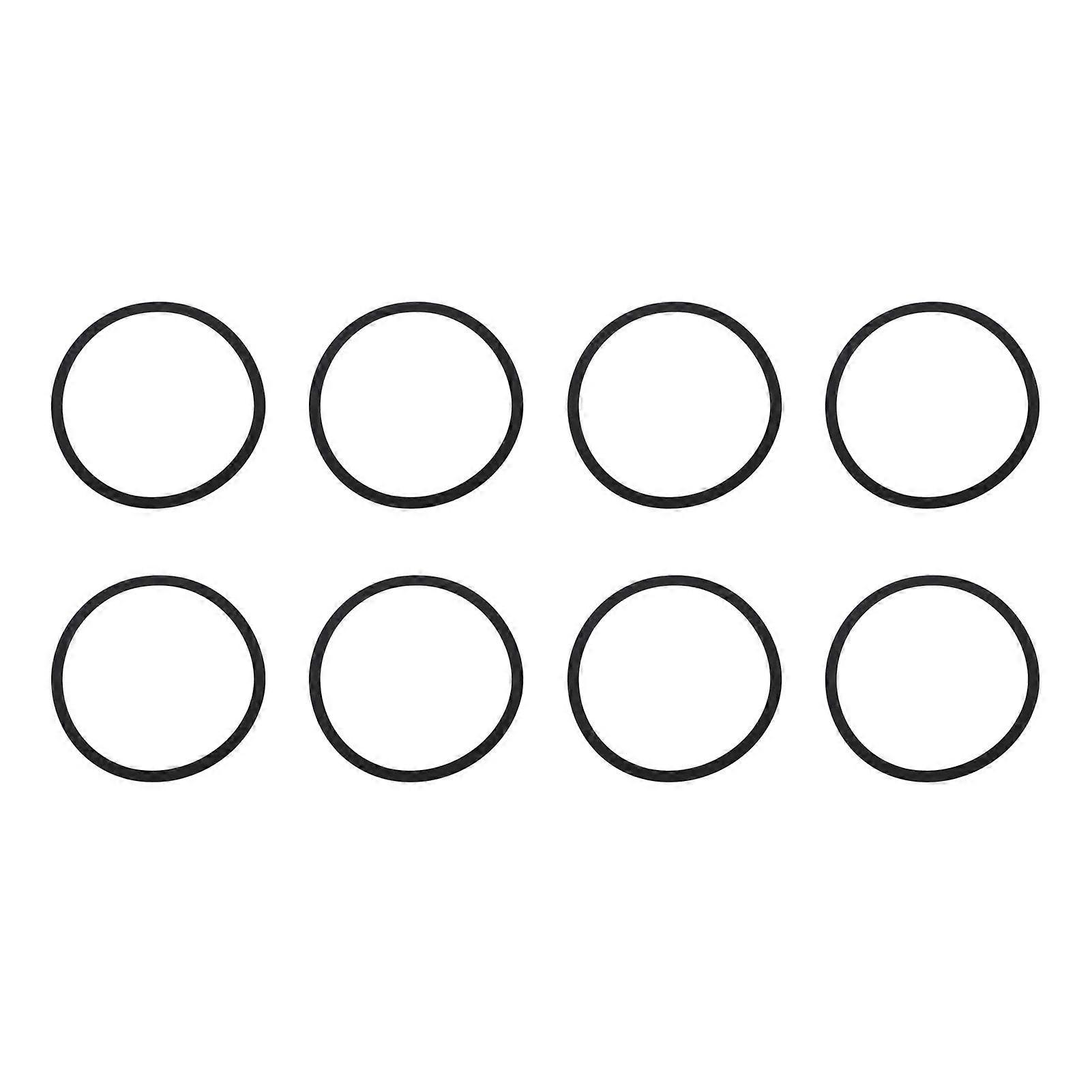 8Pcs EVA Foam Speaker Mounting Gasket for Noise Reduction and Enhanced Sound Clarity