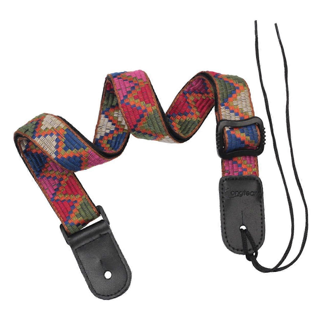 Ukulele stropp mikrofon banjo skulder stropp musikk sete polstret jacquard