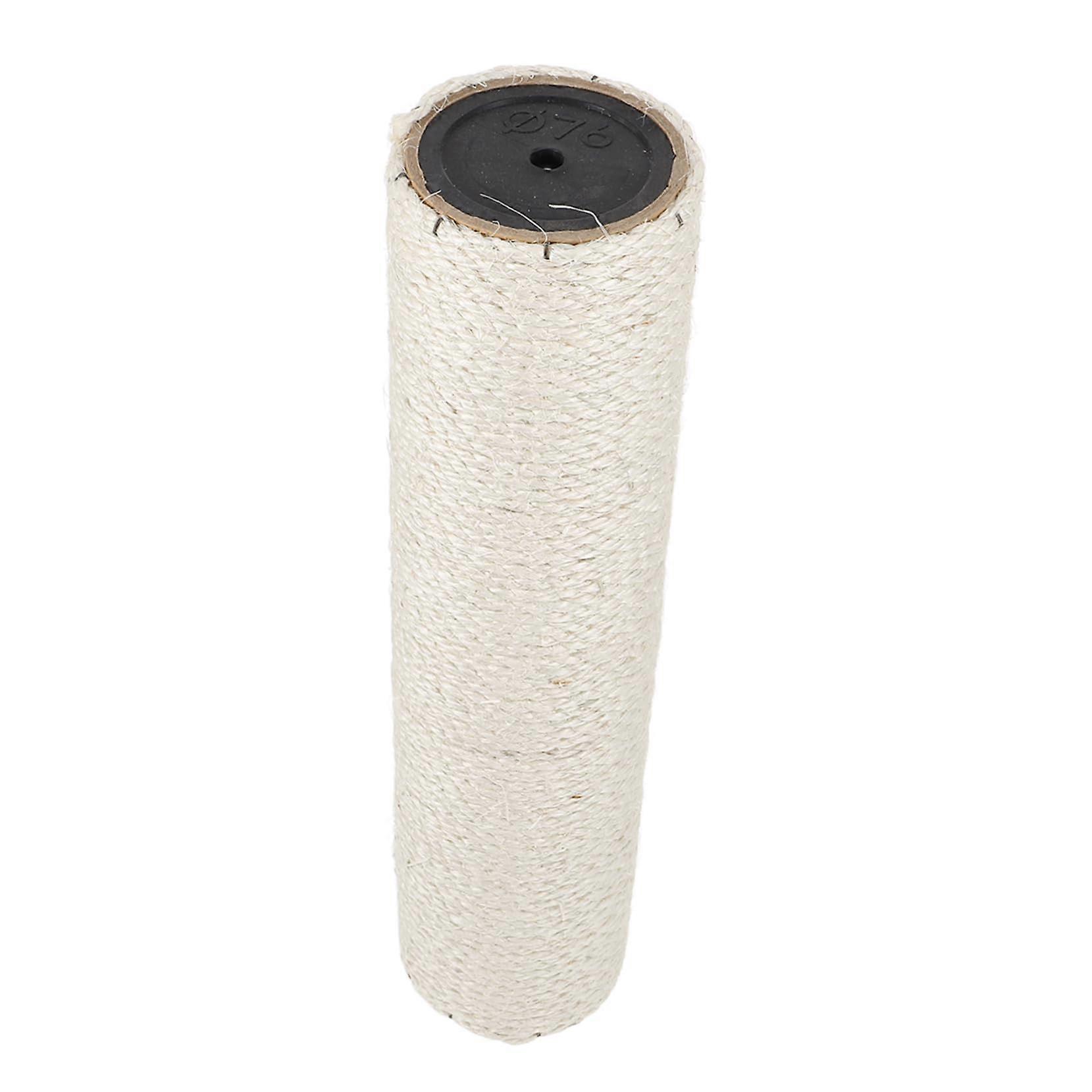 Sturdy scratching post with jute pole for indoor cats