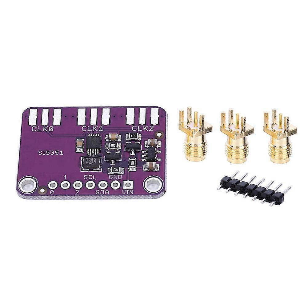 Clock Splitter Si5351A Clock Generator Module 8 KHz To 160 MHz CJMCU5351 Compatible Stable Clock Distributor