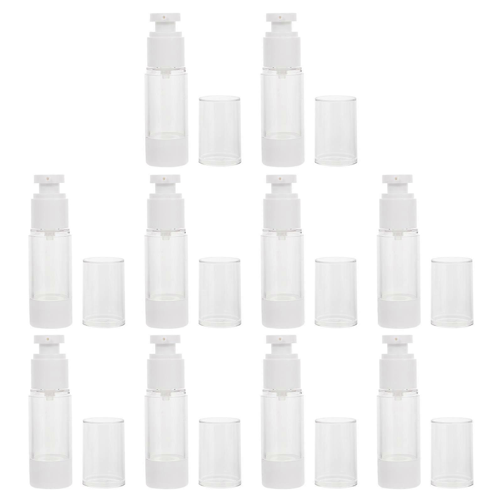 Lotion Sub Bottles Travel Lotion Bottles Portable Leakproof Refillable 10Set