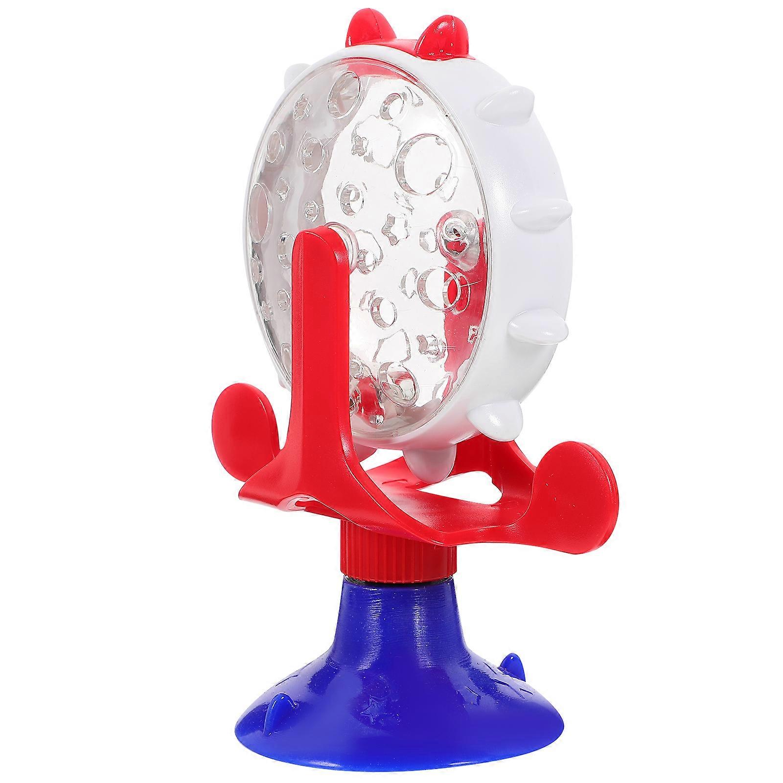 Kitten Puzzle Feeder Toy Pet Treat Feeder Dog Food Dispenser Red Intelligence Development 17.00X13.00X7.50CM 1Set