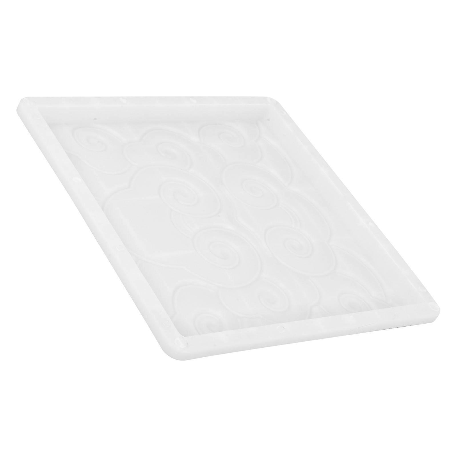 Reusable Concrete Mold Square Paver Making Mold Gardens Easy Casting Smooth Surface 1Pcs