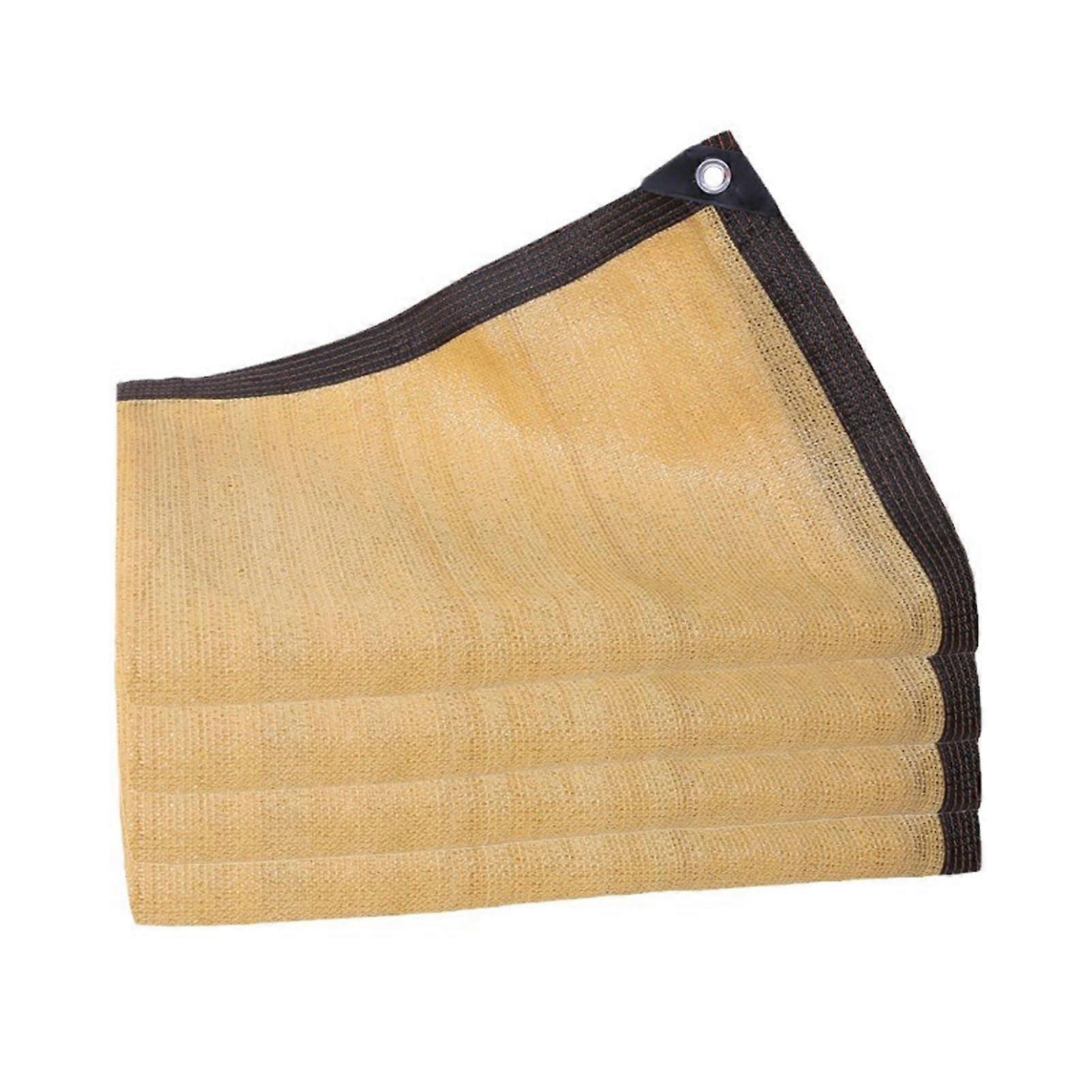 Shading Net 3x6m With Eyelets, UV Protection Shade Net For Greenhouse, Pergola, Garden, Balcony, 70-90% Wind Protection