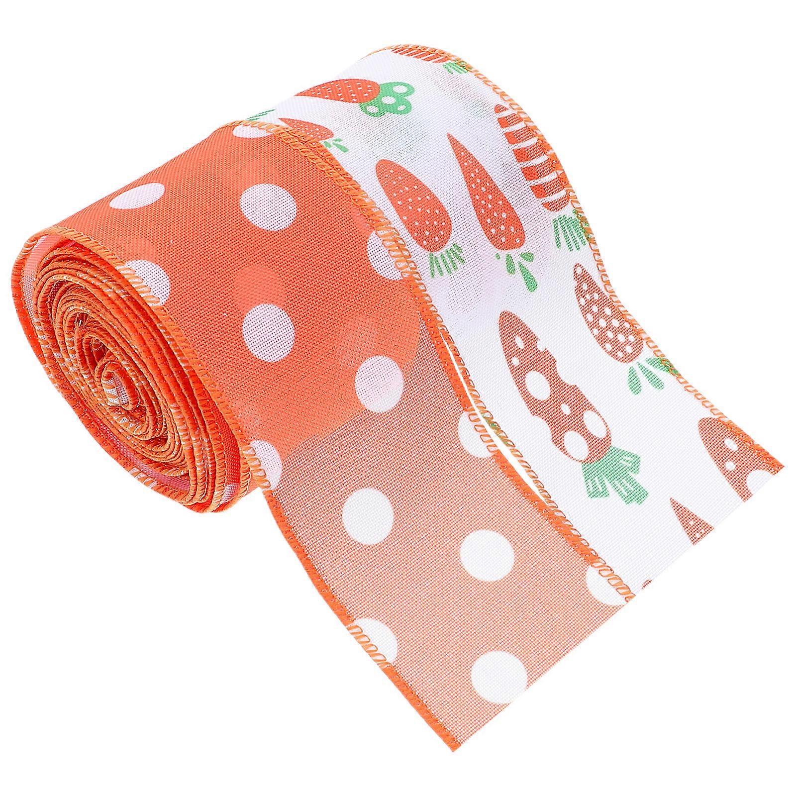 Easter Celebration Ribbon Polyester present Wrapping Easter Party Accessory 6.3cm Width