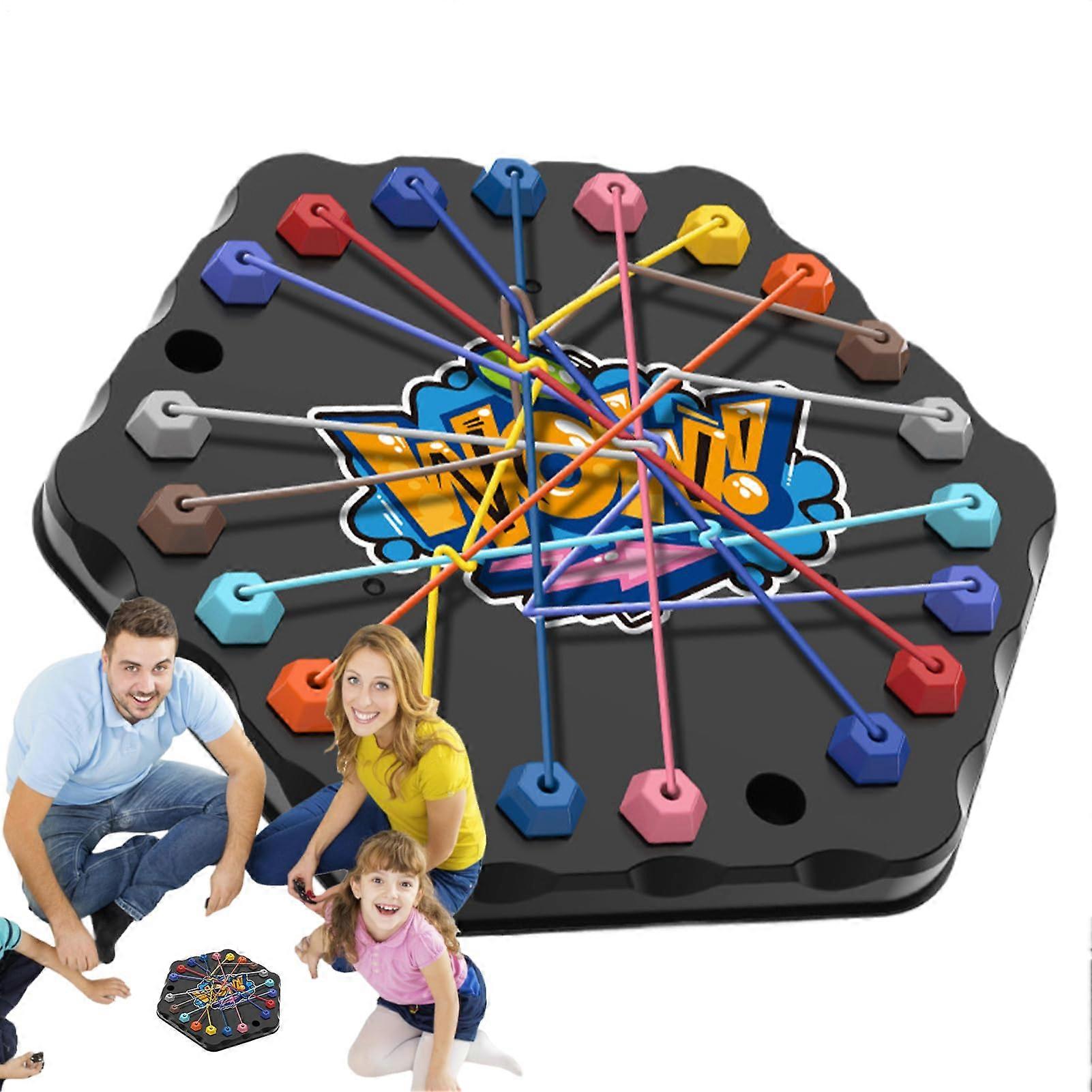Shoelace Untangling Puzzle Brain teaser dexterity toy for ages 3