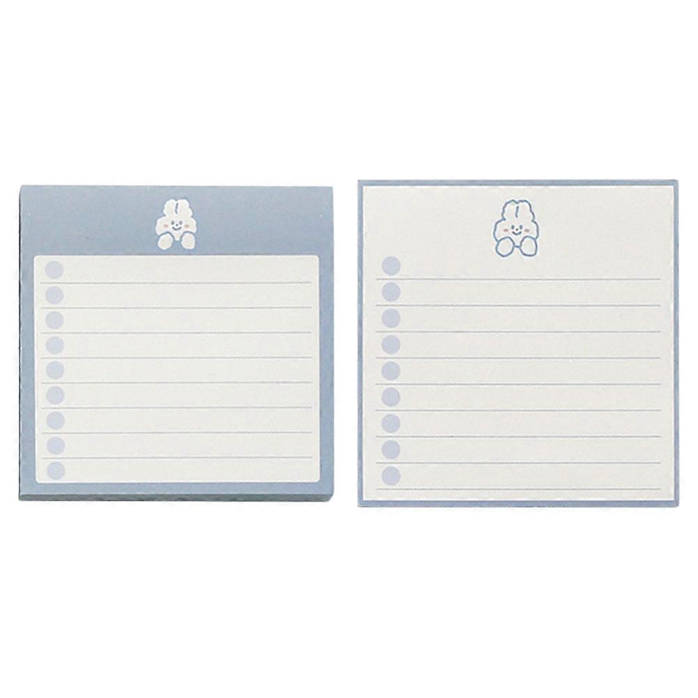 2pcs Home Planning Notepads Adorable Notepads Memo Pads DIY Crafts Papers