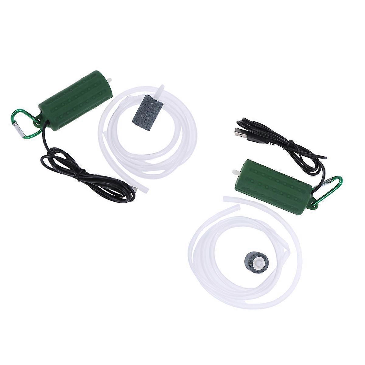 Silent Highperformance Oxygen Air Pump for Fish Tank Pond with Compact Design and Silicon Material Assorted Color