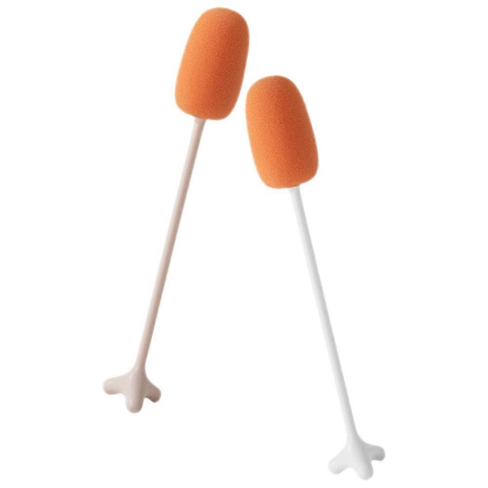 Long Handle Bottle Cleaner Brush for Cleaning 2Pcs Reusable Sponge Brushes