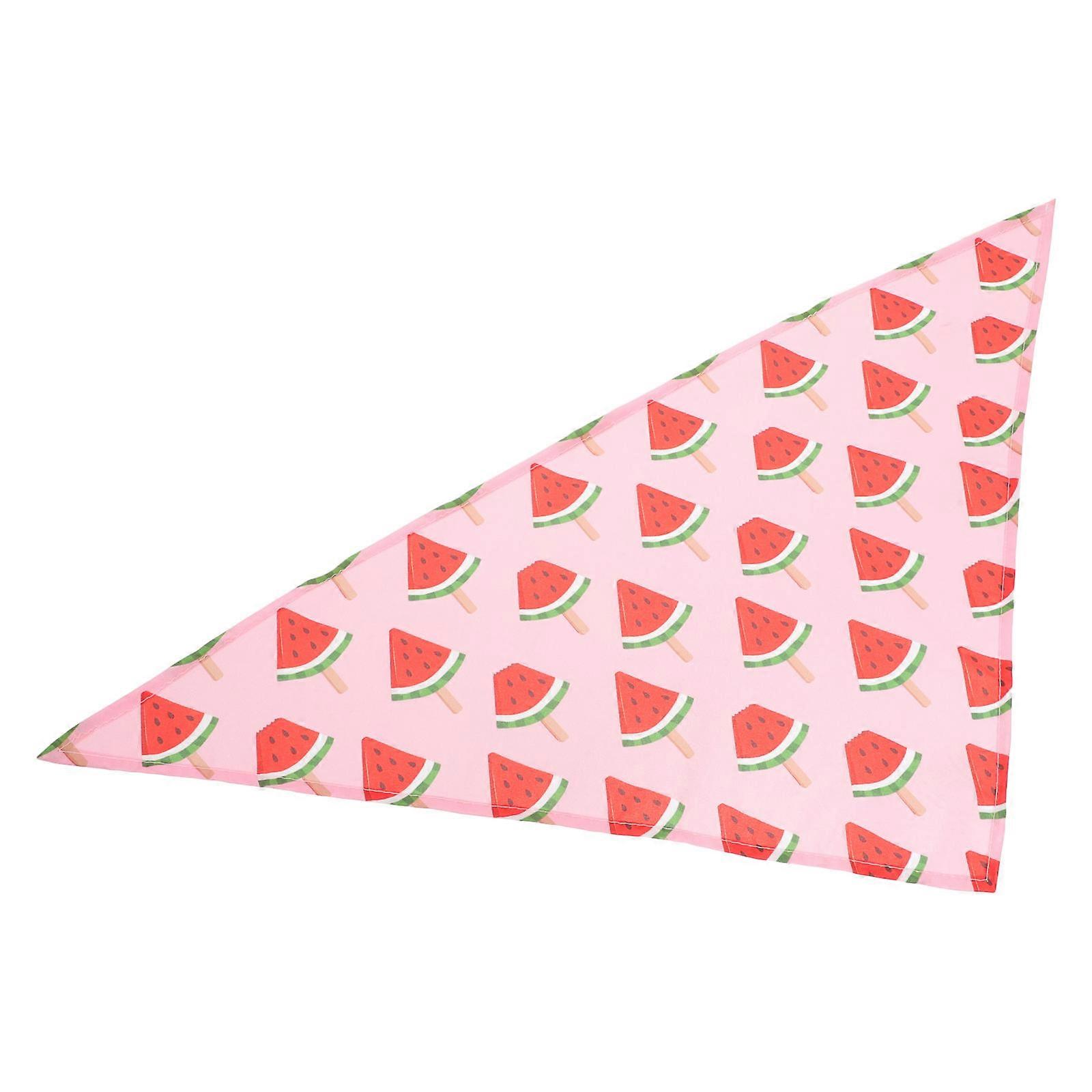 Dog Grooming Bandanas Triangular Bandana Cats Birthday Party Lightweight Comfortable Multi 64.00X44.00X44.00cm 1Set
