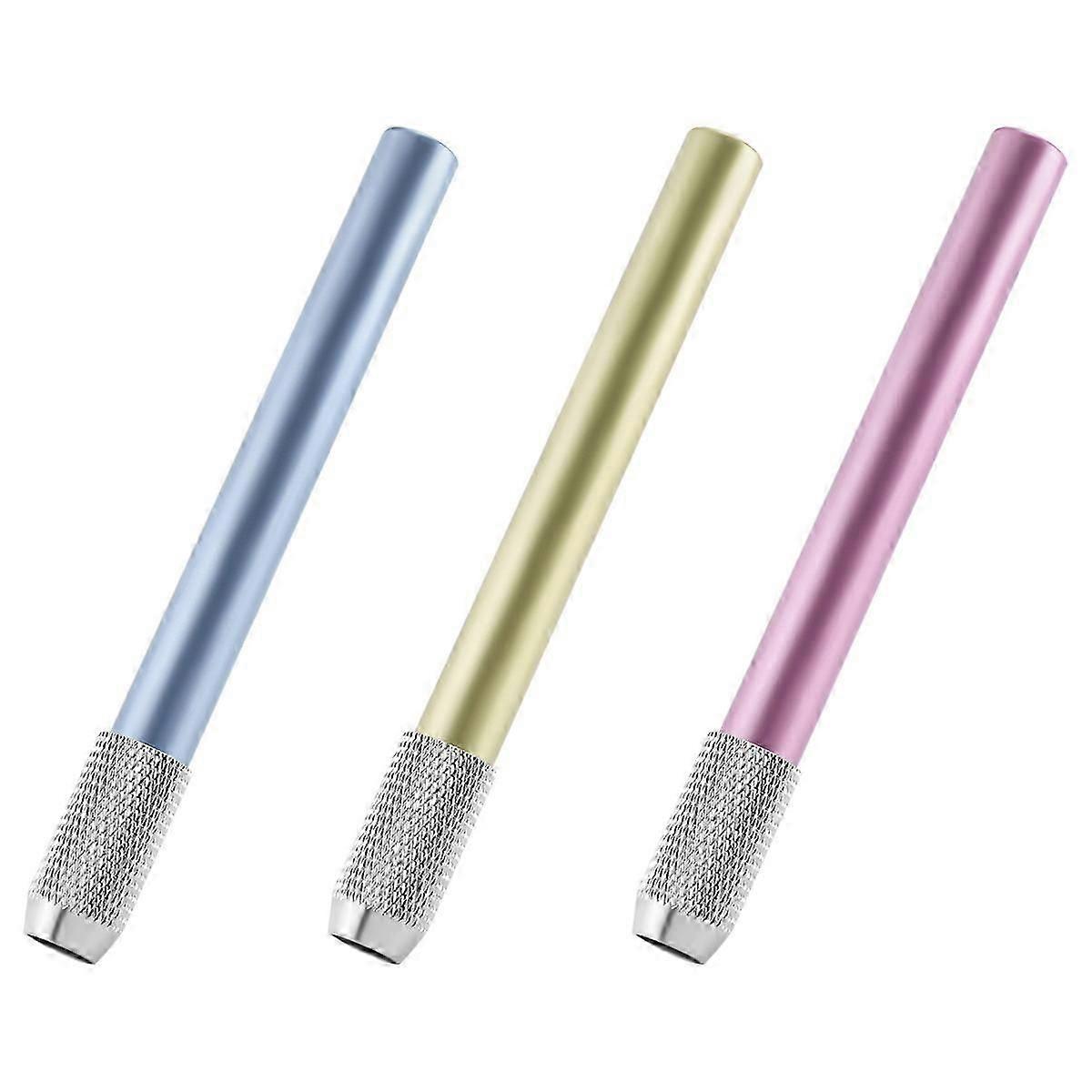3pcs metal Pencil Lengthened Extender Holder random