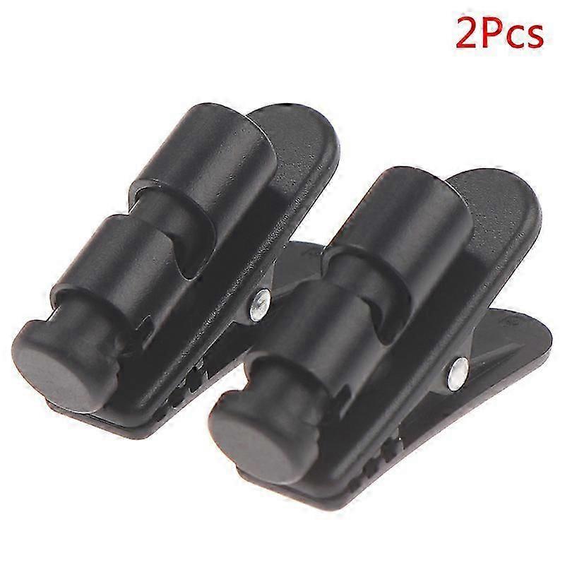 2/5 قطعة كابل الحبل المشبك طوق سماعة المشبك طوق كليب الدورية المشابك سماعة كابل مقاطع سماعة الأذن ملحقات اللفاف