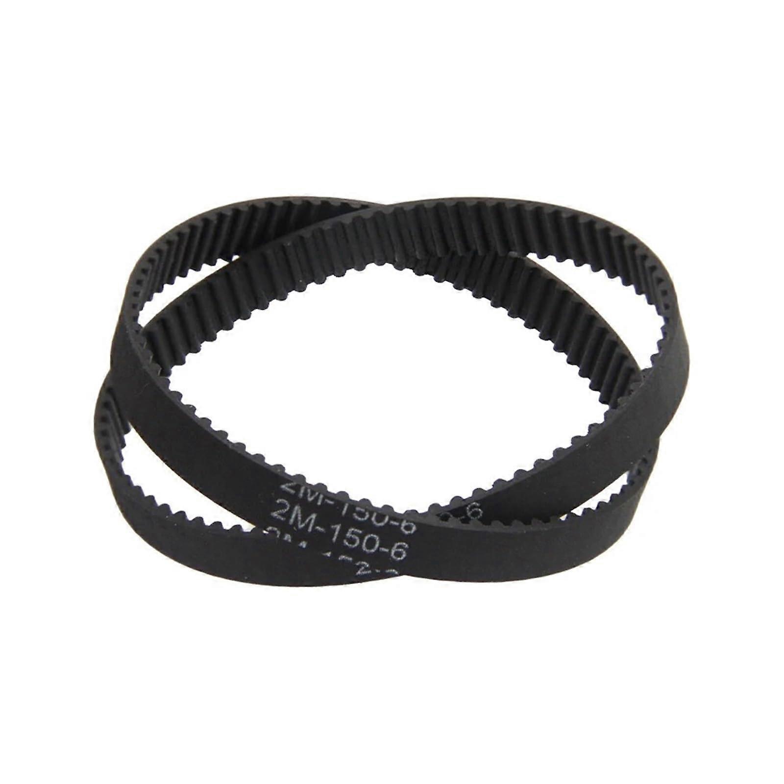 2M1506 vacuum cleaner timing belts, 150mm circumference, 6mm width, 75 teeth