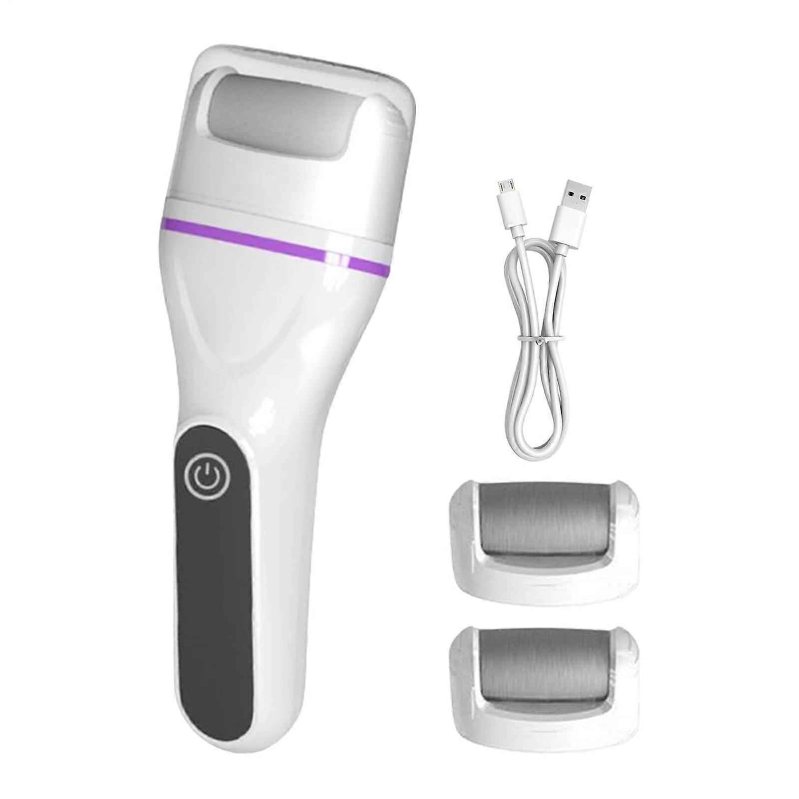 Callus Remover for Feet - Electric Foot File for Hard Skin, USB Rechargeable, Waterproof, Ideal for Home Spa and Travel
