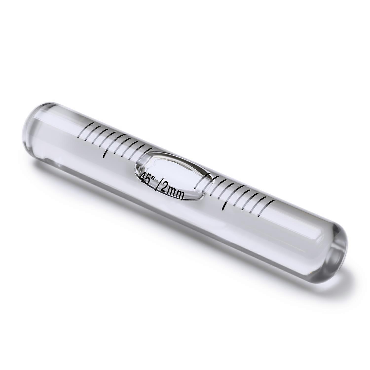 Replacement Level Glass Vial, Spirit Bubble Level, No Nib, Accurate, White, 70mm x 11mm