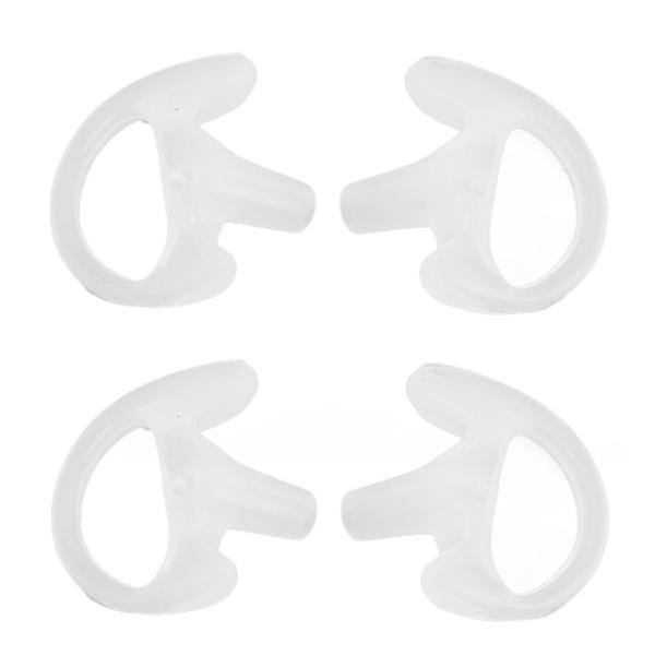 Two-Way Radio Ear Insert Replacement Eco-Friendly Silicone Walkie Talkie Ear Insert for Two-Way Radio Accessories L 2 Pairs