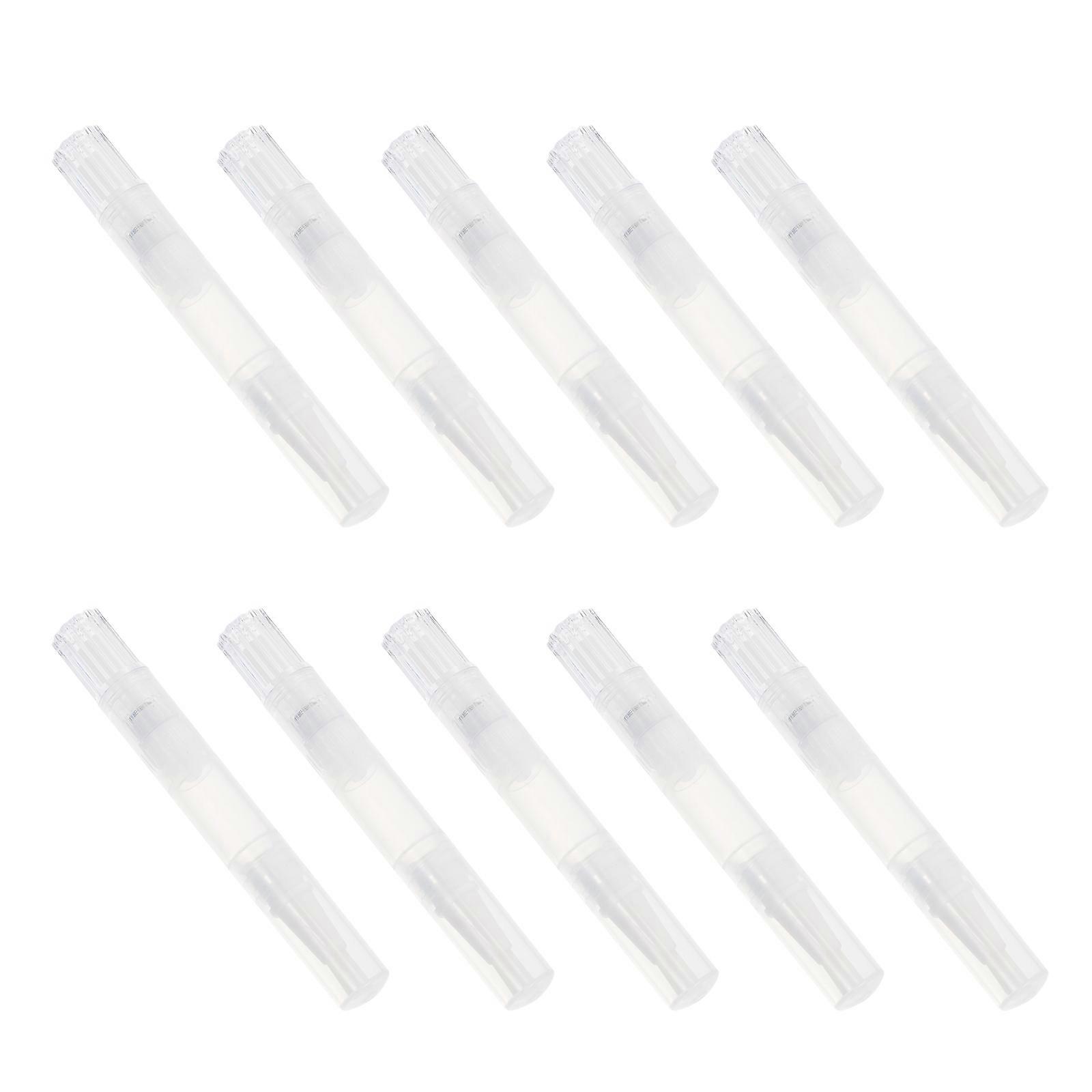 Women’s 10Pcs Practical Empty Nail Oil Pens With Twisting Design Suitable For Business Travel Daily Use To Fill Liquids