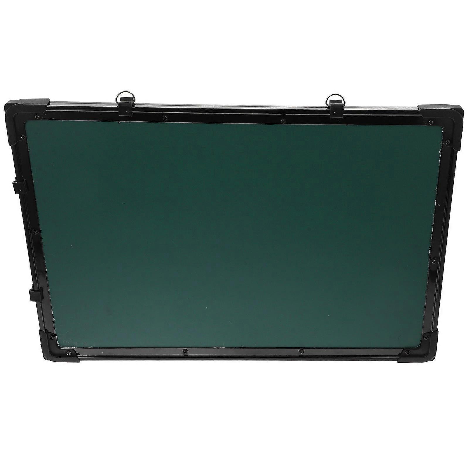 Board For Office Memo Board Double-Sided Galvanized Plate Writing Board Adults 49.60X33.00X1.50Cm Wall Mountable 1Pack