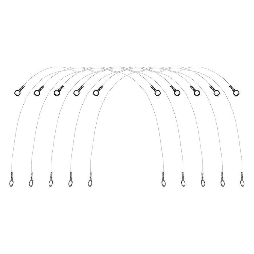 Cheese Wire Replacement Precise Cutting Kitchen Tool Silver 19.50X0.80X0.20CM 10Pcs