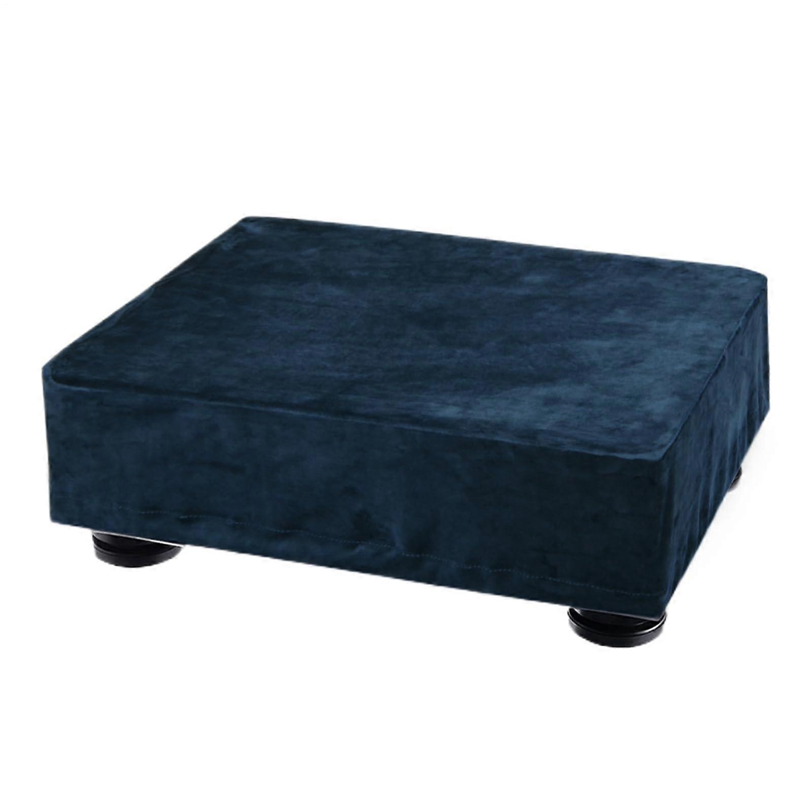 Fabric Turntable Dust Cover, Protective Soft Sleeve Case for Stereo, Home Studio DJ Equipment, Blue