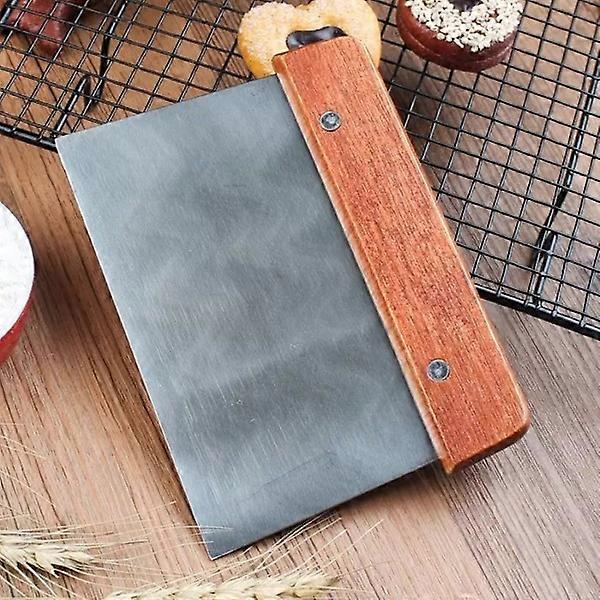 Dough Scraper Wooden Handle