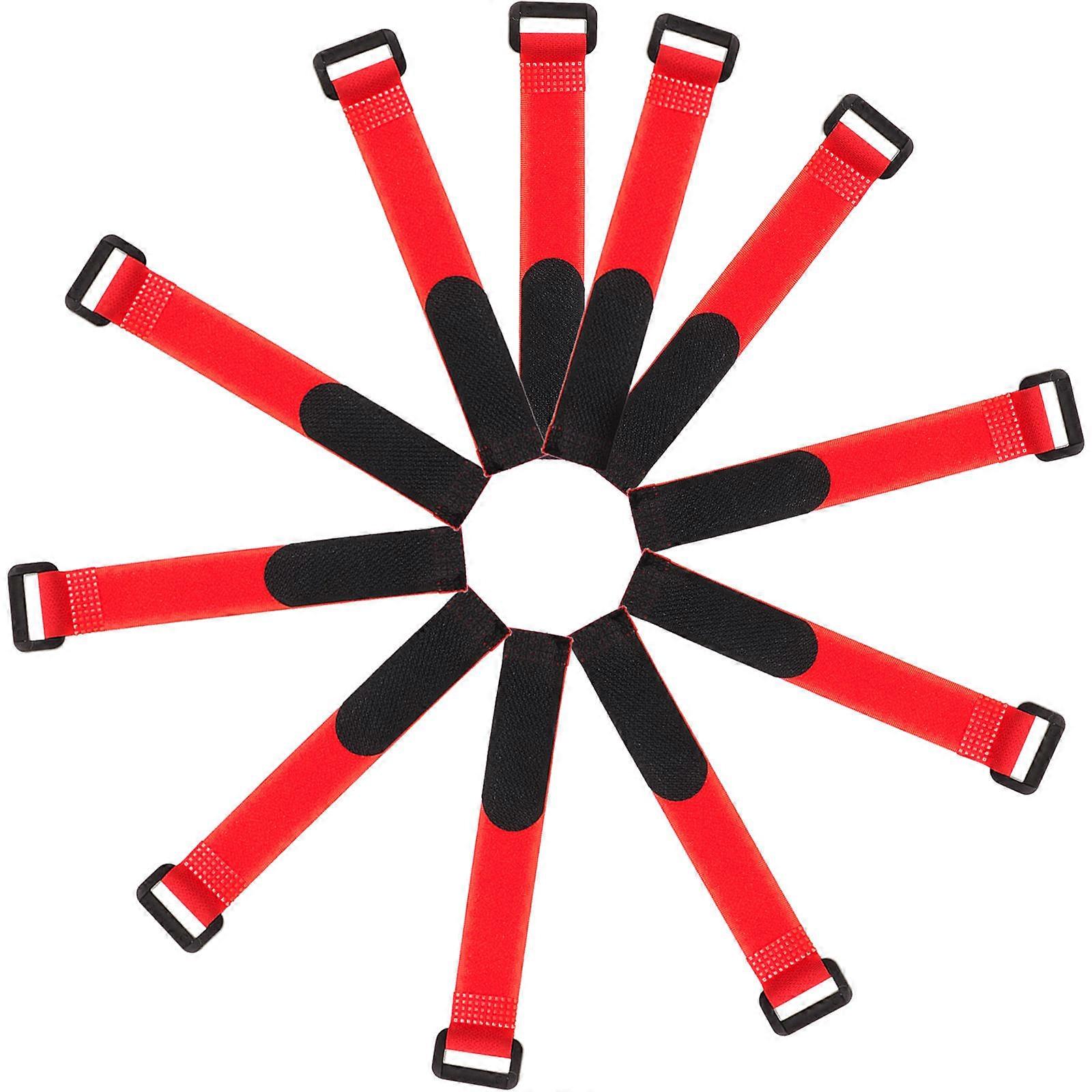 Poultry Neckbands Rooster Collars for Noise Reduction 10Pcs Durable Nylon Collars