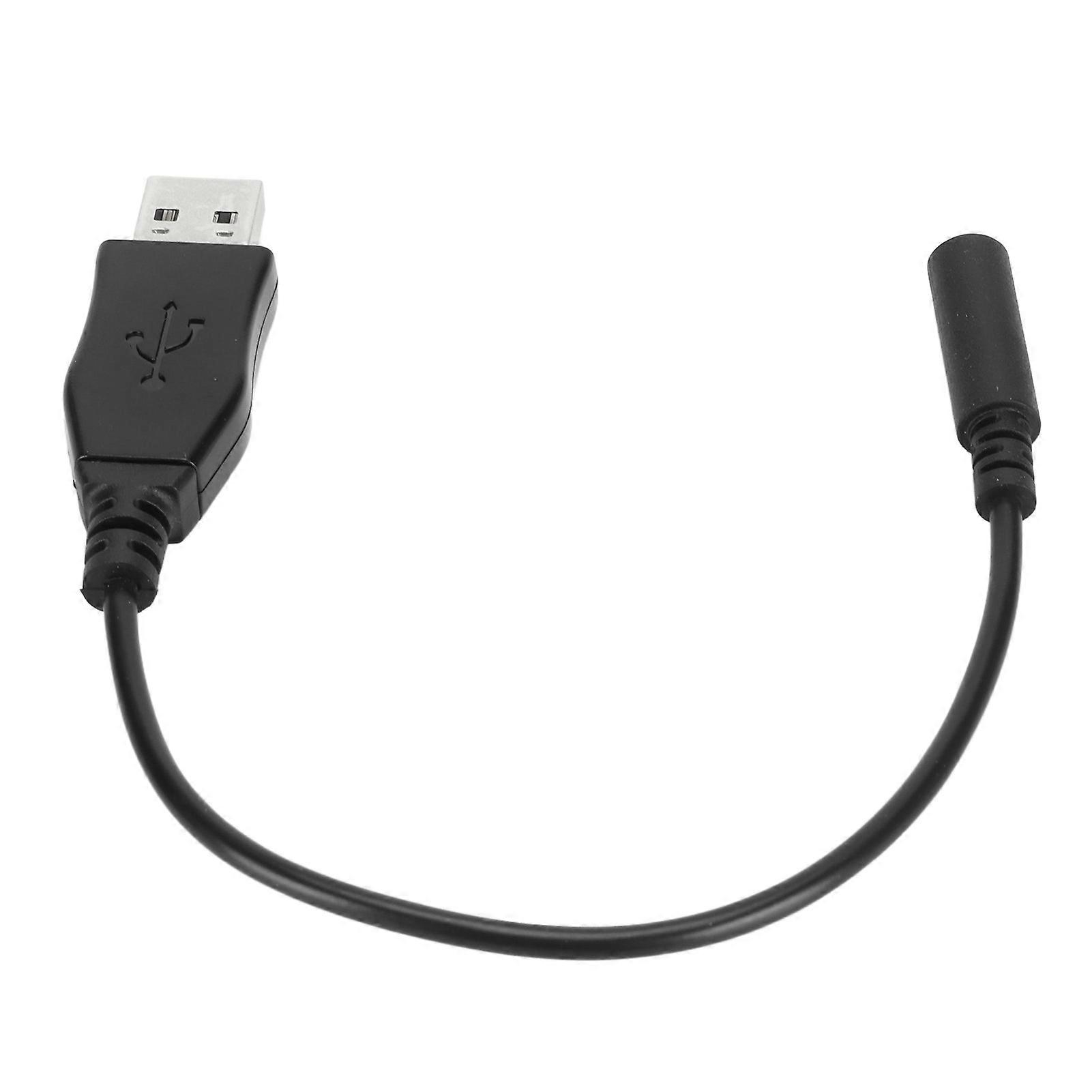 USB A to 3.5mm Sound Adapter Professional Digital Sound Adapter Cable for PC for PS4 for PS5 Laptop Desktop Computer 