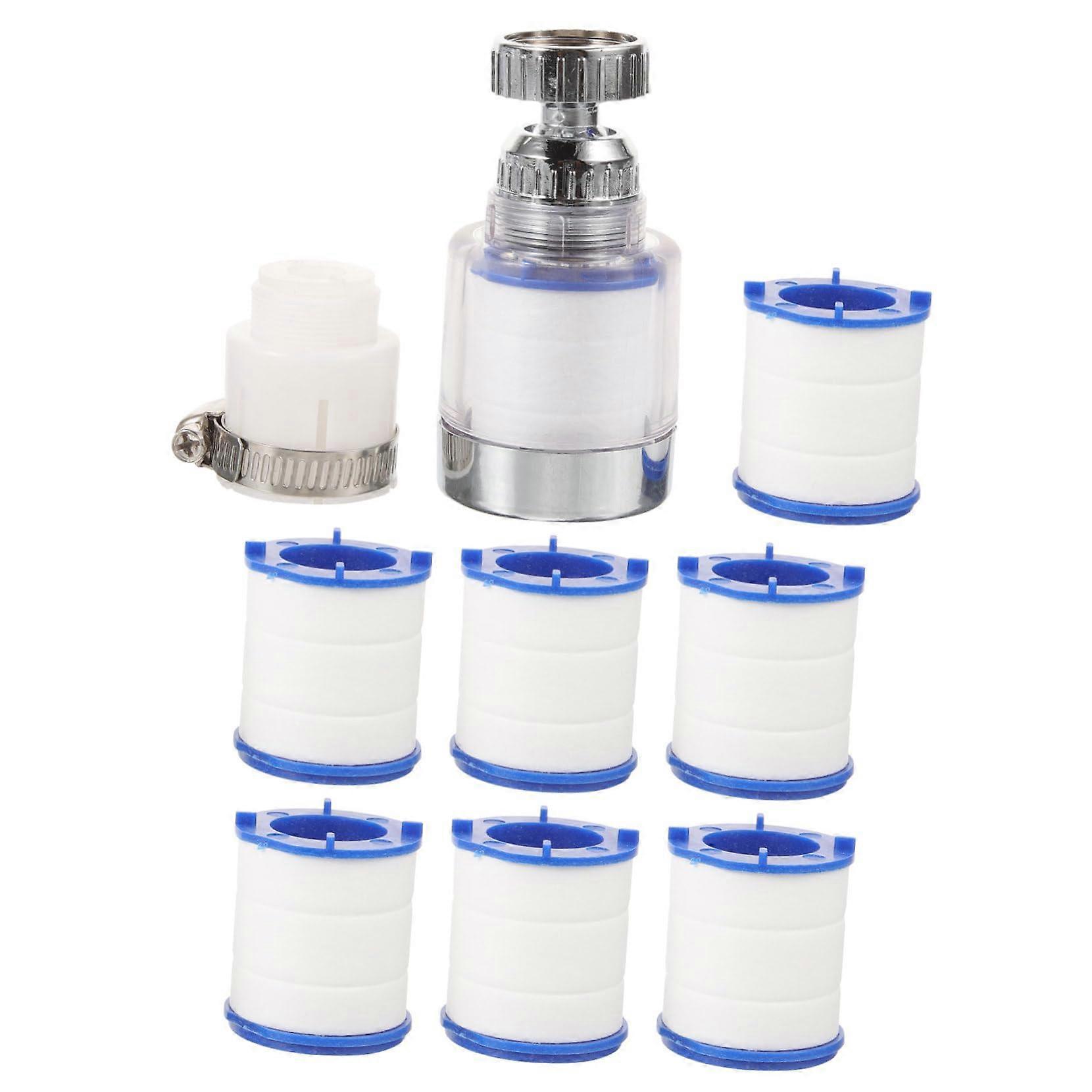 Tap Filter Short Filter Attachment Replacement for Kitchen Sinks, Universal Adapter, High Water Flow, Durable Design