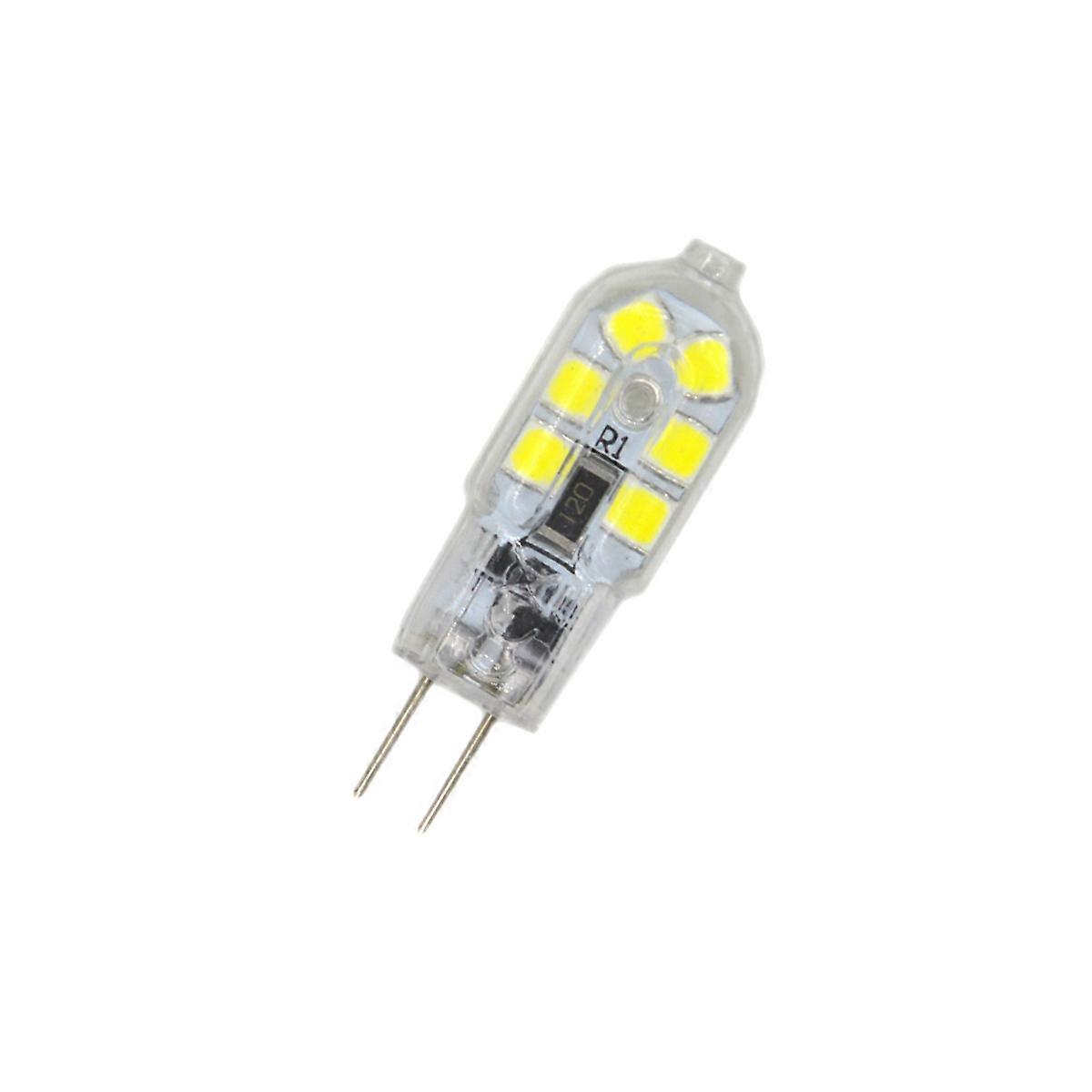 G4 10Pack SMD 2835 LED Light Bulbs Transparent Shell Outdoor Lighting 360-degree Beam Angle Environmental-friendly