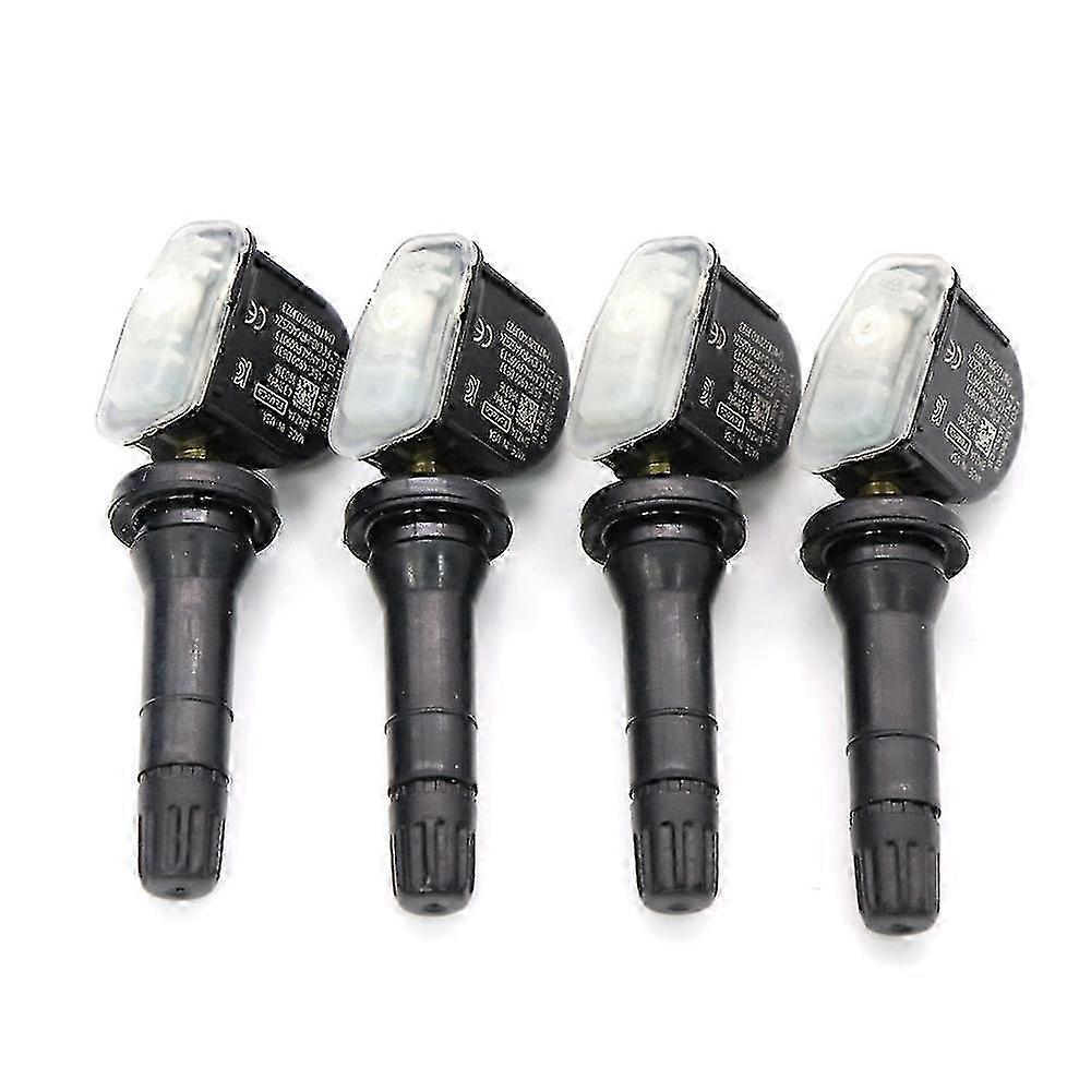 4PCS 433MHz Tire Pressure Monitoring System Sensors for SUVs and Trucks Replacement