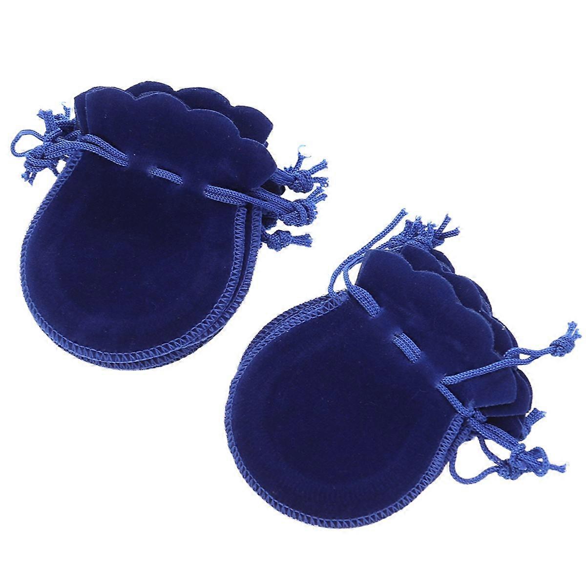 Elegant Velvet Drawstring Bags For Storage Of Gifts And Jewelry Perfect For Wedding Birthday Party 10Set