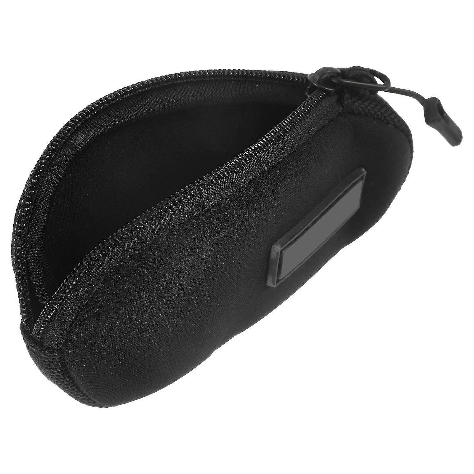 Rectangular Saxophone Mouthpiece Pouch For Students And Artists 14.00X8.00X2.00CM Black Protective Storage 1Pack