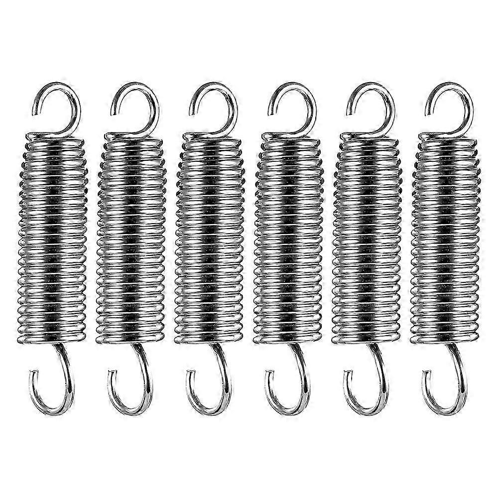 Drum Tension Spring Drum Pedal Parts Drum Accessories 6Pcs Spring Shape Durability