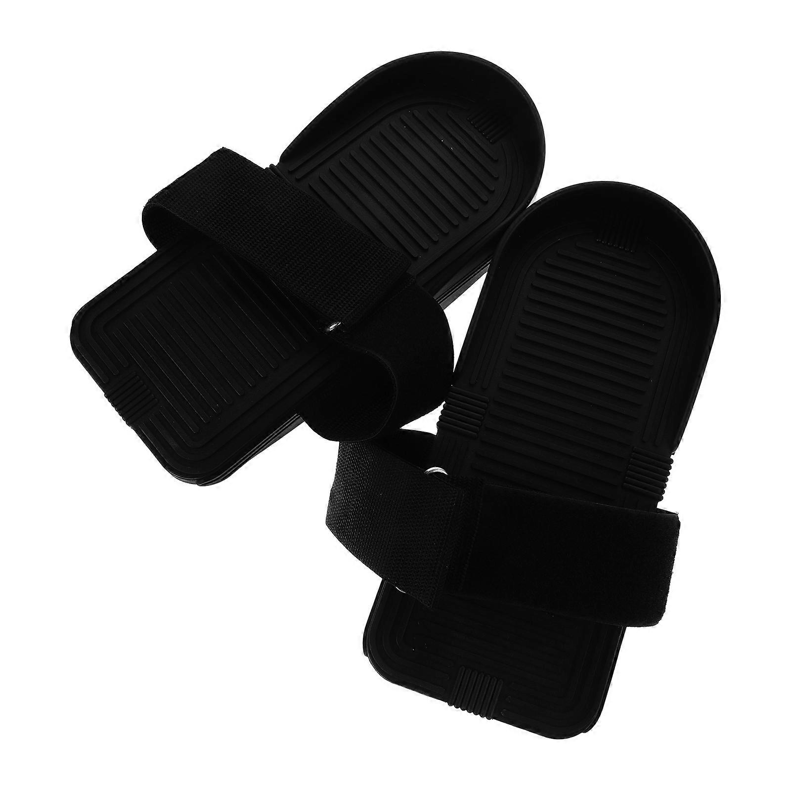 1 Pair of Indoor Rowing Machine Pedal with Anti Skid Design for Exercising