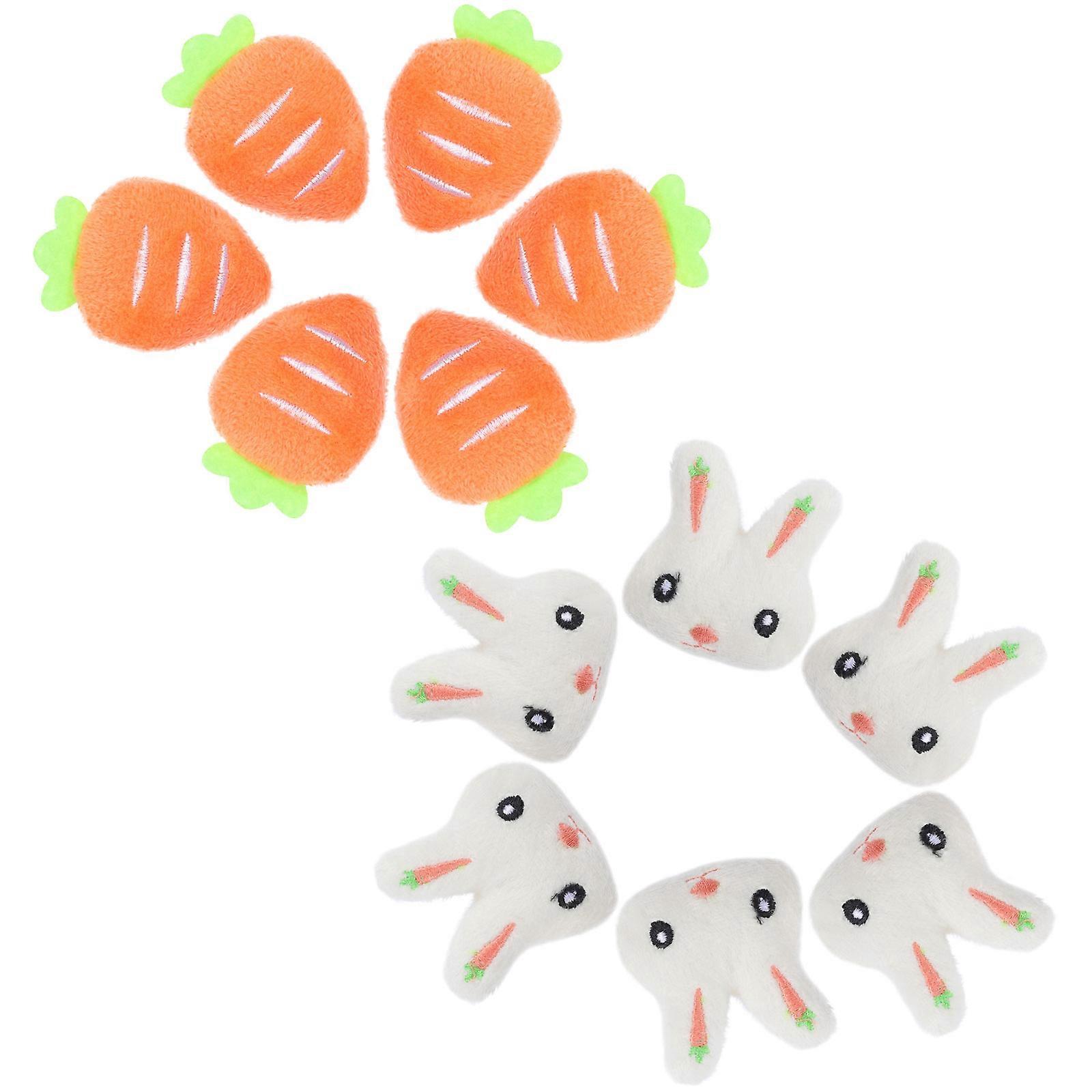 Broșă de pluș decorativă pentru colecționari și copii 6x4.5cm Multi Designed 12Pcs