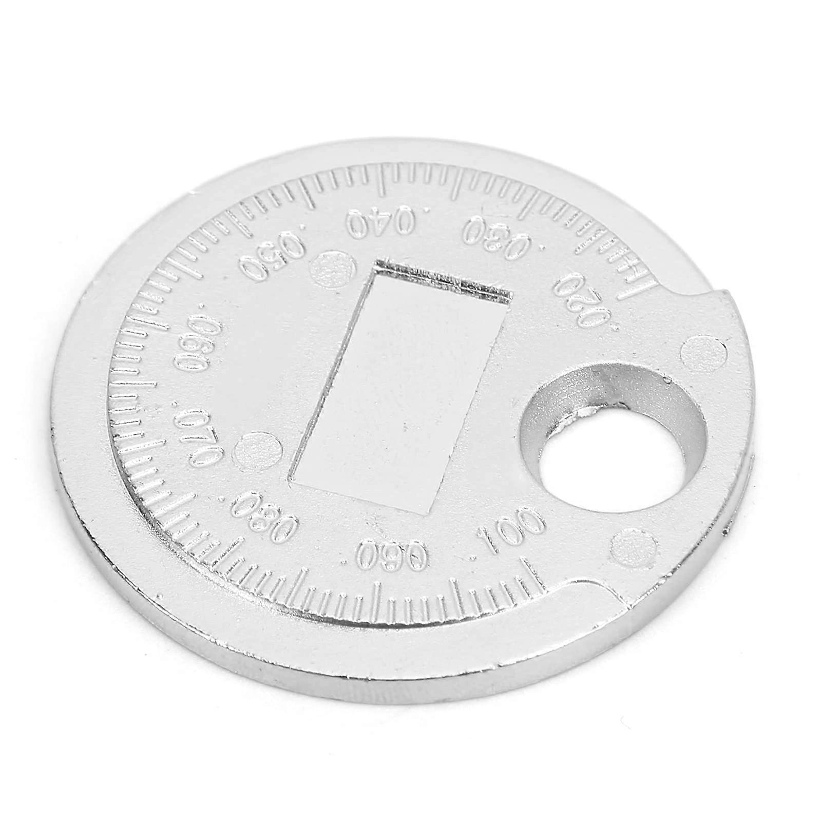 Spark Plug Tester, Corrosion-Resistant, High-Durability, 0.02-0.1 Inch Spark Plug Gauge, Automotive Maintenance Tool