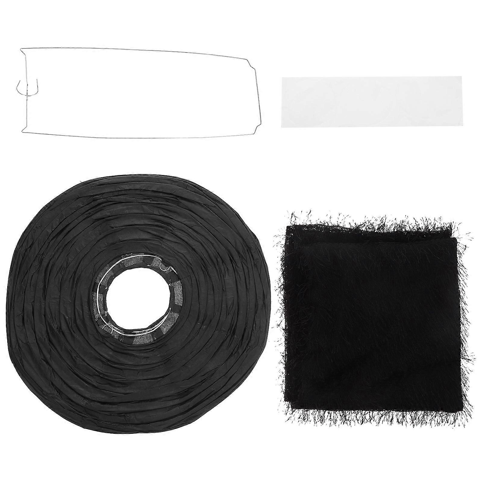 DIY Halloween Hanging Decor, Ghost Lanterns for Festive Party Preparations