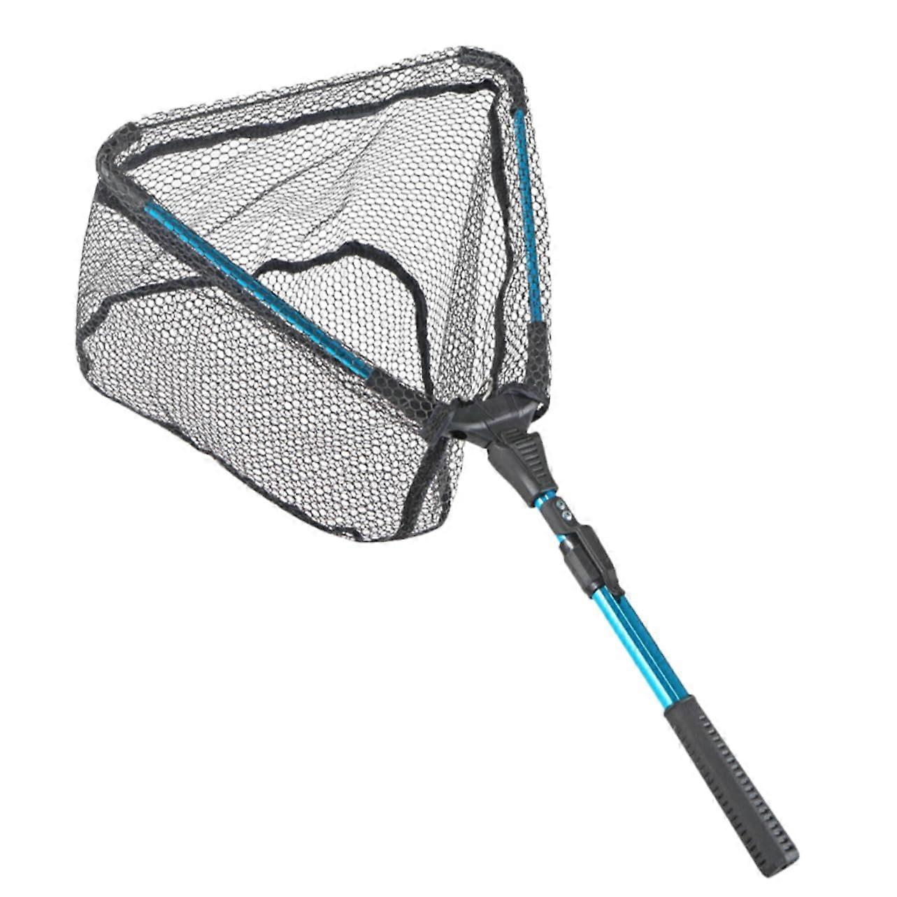 Foldable Fishing Net Telescopic Fishing Net for Freshwater and Saltwater Fishing for Beginners and Professionals and Portable Durable with Large