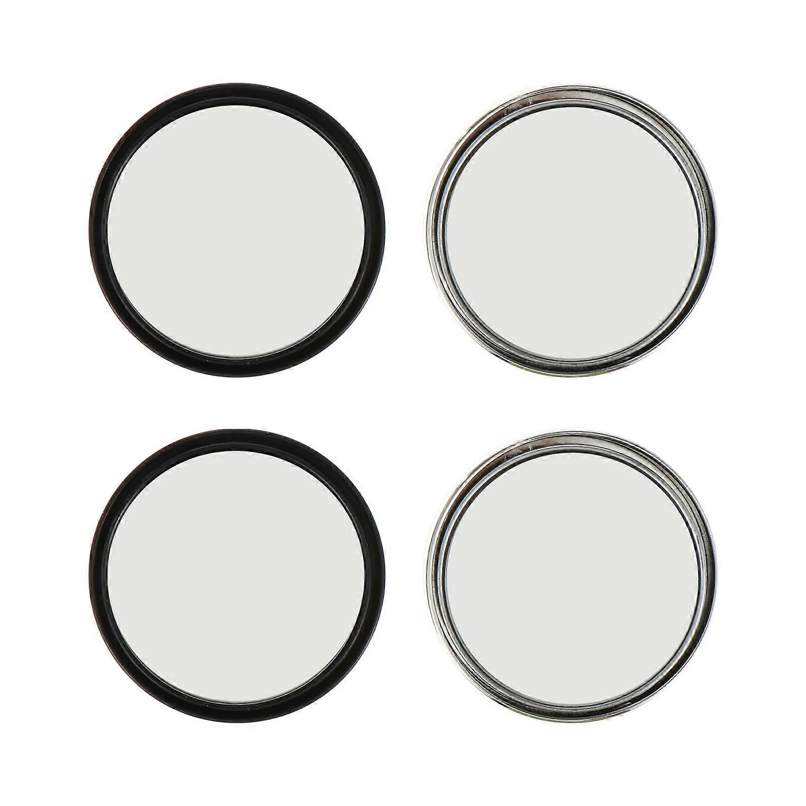 Practical Mirror for Car Made of Synthetic Material Assorted Color Wide 2 Pairs