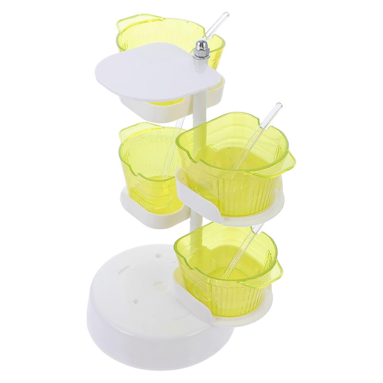 Multifunctional Seasoning Box With Handle For Kitchen Supplies Featuring Dust-proof And Odor-free Design 1Pack