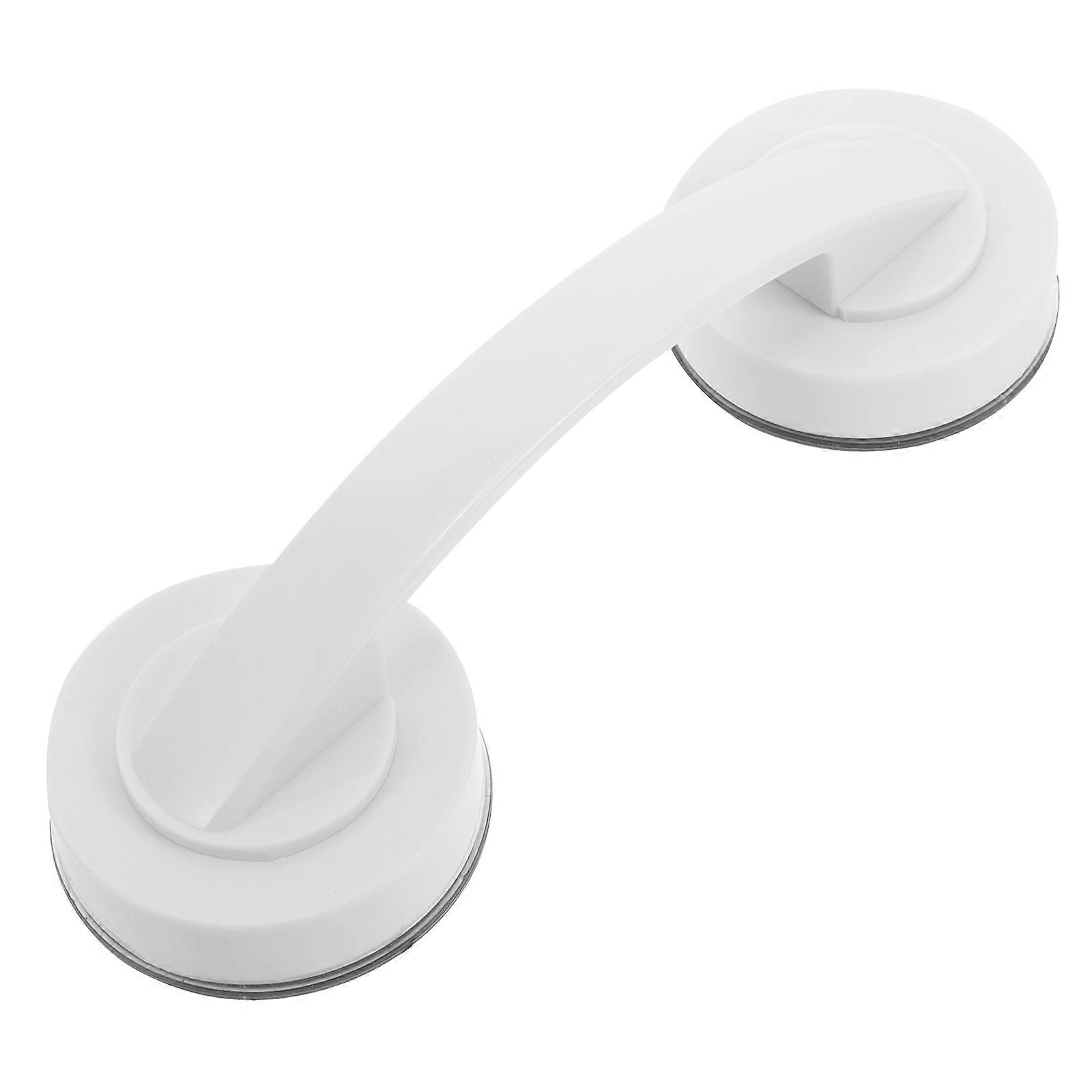 Suction Handle for Bathroom, Durable Grab Rail for Shower, Glass Door Cabinet Handle with Strong Suction for Safety and Stability