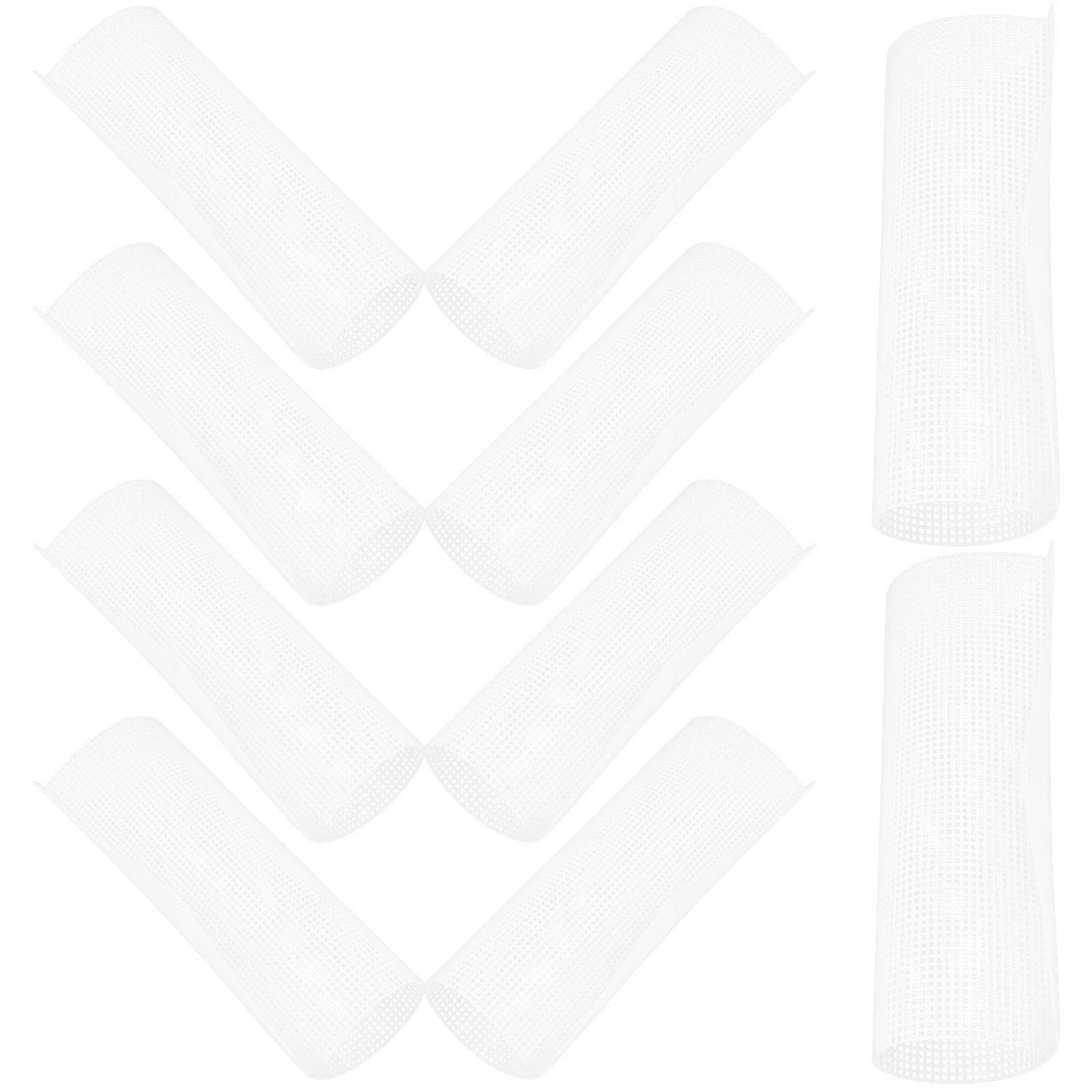 10pcs Canvas Sheets for Knitting, Embroidery & Crochet Crafting Durable Material for DIY Bag Projects & Quilting