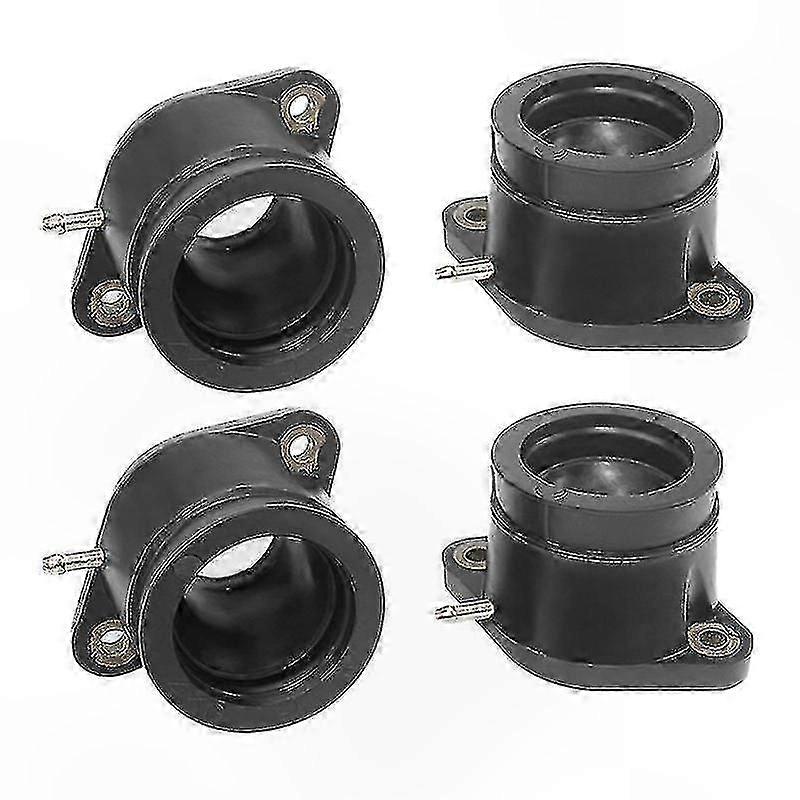 4-Piece Carburetor Intake Manifold Adapter for Motorcycles Fits Multiple Models 1994-2005